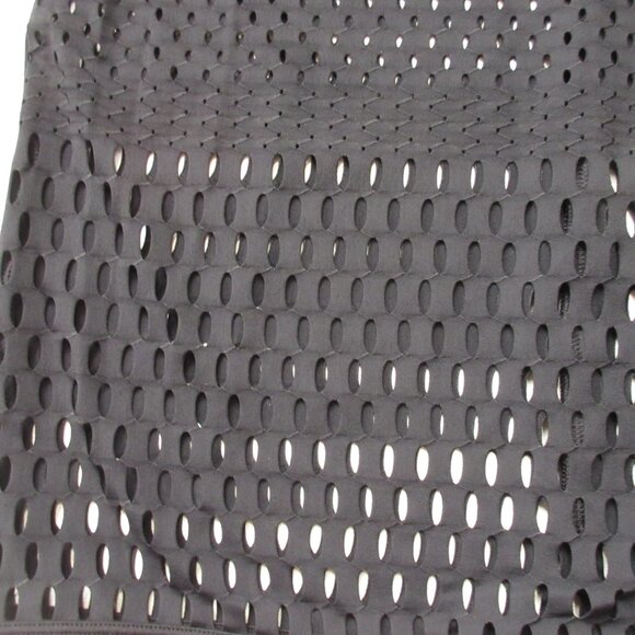 NWT Alo Mesh Haute Summer Dress in Black Sheer Mini Cover-up S - Picture 6 of 11